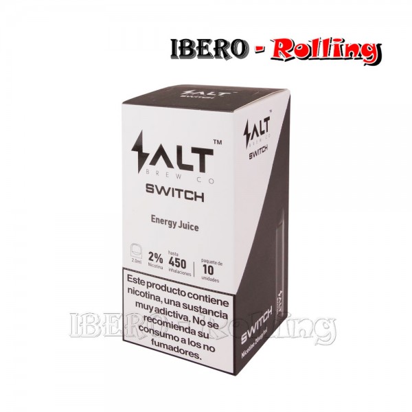 cigarrillo electronico salt switch energy juice caja