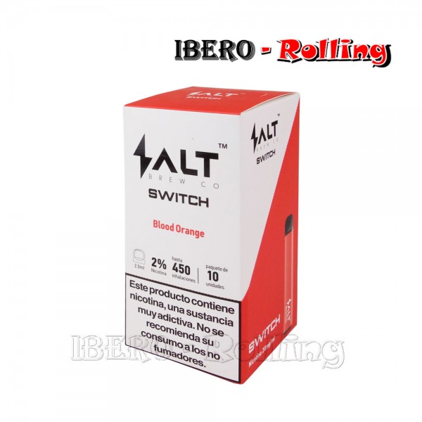 cigarrillo electronico salt switch Naranja caja